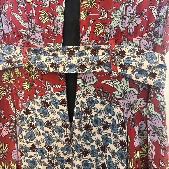 Johnny Was Jade Sonny Mixed Floral Midi Dress Small - Picture 15 of 15